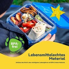 Коробка для закусок Schmatzfatz Junior Lunch Box, 1 шт. цена и информация | Посуда для хранения еды | pigu.lt
