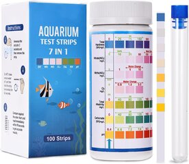 Akvariumo bandymo juostelės Funsw 7in1 kaina ir informacija | Akvariumai ir jų įranga | pigu.lt