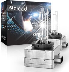 D1S Xenon Brenner - Aolead Hid Xenon Furlight Lamp 12 В 35 Вт, 5000 тыс. (2 лампы) цена и информация | Автомобильные лампочки | pigu.lt