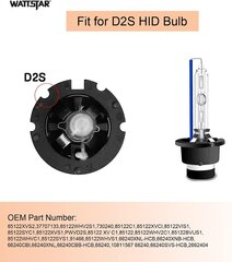 Wattstar OEM -качество D2S 8000K, Furights Xenon, Furights Hid D2S, лампы ксеноновой фар, Hid Cenon Lamp (2 -й серии). ……… цена и информация | Автомобильные лампочки | pigu.lt