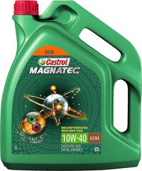 Castrol Magnatec 10W-40 A3/B4, 5 литр цена и информация | Моторные масла | pigu.lt