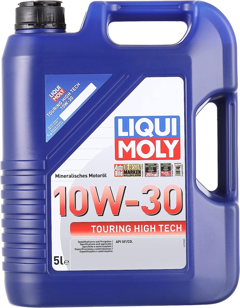Liqui Moly 1272 Touring High Tech 10W-30 variklinė alyva, 5 l kaina ir informacija | Variklinės alyvos | pigu.lt