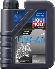 Motociklo alyva Liqui Moly 3044 4T 10W-40, 1 l kaina ir informacija | Autochemija | pigu.lt