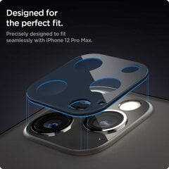 Spigen Glass.tr Optik kameros apsauga, skirta iPhone 12 Pro Max, 2 vnt. kaina ir informacija | Apsauginės plėvelės telefonams | pigu.lt