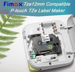 FiMax P-touch 12 mm TZE-231 kaina ir informacija | Spausdintuvų priedai | pigu.lt