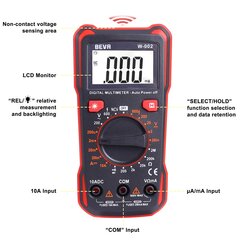 Skaitmeninis multimetras CAT II 600 V Voltmeter multi tester kaina ir informacija | Auto reikmenys | pigu.lt