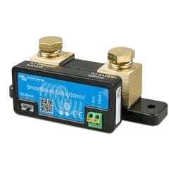 Прямой кабель Victron Energy SHU050150050 SmartShunt-Batteriemonitor, 500A, Bluetooth цена и информация | Зарядные устройства для аккумуляторов | pigu.lt