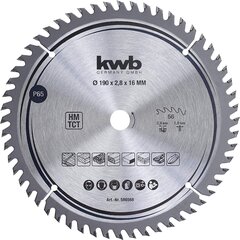 KWB Circuit Sow Blade 140 x 12,75 мм мм, быстрое разреза цена и информация | Запчасти для садовой техники | pigu.lt