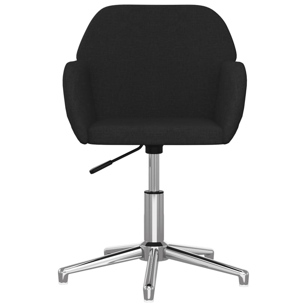 Pasukama biuro kėdė, juodos spalvos, audinys kaina ir informacija | Biuro kėdės | pigu.lt