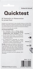 Bandymo juostelės Bayrol, 50 vnt kaina ir informacija | Baseinų priežiūros priemonės | pigu.lt