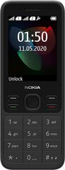 Nokia 150 Version 2020 Pleace Phone (2,4 дюйма, 4 МБ внутренней памяти (расширяется до 32 ГБ с помощью карты MicroSD), 4 МБ ОЗУ, двойная сима) Black цена и информация | Мобильные телефоны | pigu.lt