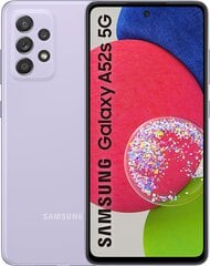Samsung Galaxy A52S 5G 128 ГБ потрясающая фиолетовая двойная сима цена и информация | Мобильные телефоны | pigu.lt