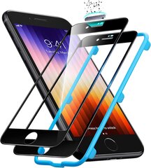 Apsauginis stiklas ESR skirtas iPhone SE 2022/SE 2020/8/7, 2 vnt. цена и информация | Защитные пленки для телефонов | pigu.lt