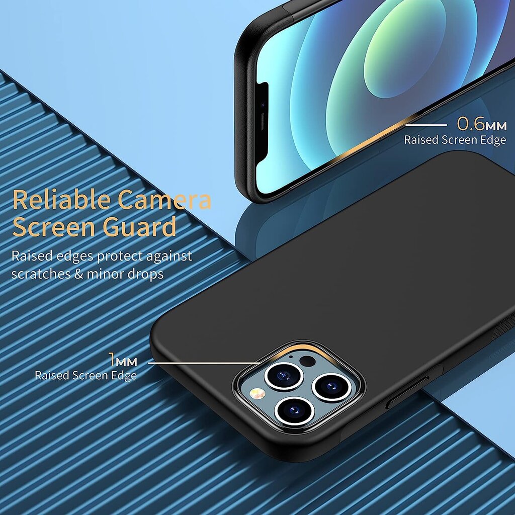 Thin TPU Case skirtas Apple iPhone 12, skaidrus kaina ir informacija | Telefono dėklai | pigu.lt