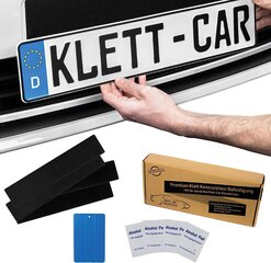 Valstybinio numerio laikiklis Klett Car®, 2 vnt. kaina ir informacija | Auto reikmenys | pigu.lt