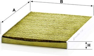 Салонный фильтр Mann FP2436 цена и информация | Автопринадлежности | pigu.lt