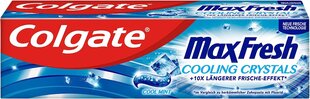 Зубная паста Colgate Max свежий охлаждающий кристаллы, зубная паста 12 х 75 мл с удивительным ощущением свежести, держит зубы белыми цена и информация | Зубные щетки, пасты | pigu.lt