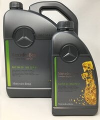 Mercedes Benz Оригинальное моторное масло 5W30 229,51 6liter цена и информация | Моторные масла | pigu.lt