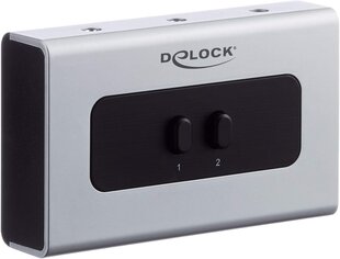 Stereo lizdas Delock 2-Port Switch цена и информация | Принадлежности для музыкальных инструментов | pigu.lt