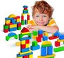 Spalvingos medinės kaladėlės Eichhorn, 150vnt kaina ir informacija | Žaislai kūdikiams | pigu.lt