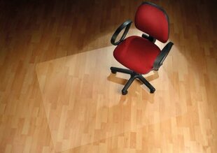 Floordirekt per - 16 размеров для выбора - поликарбонатный коврик для пола прозрачный с Tüv для жестких полов (116x180 см) цена и информация | Офисные кресла | pigu.lt