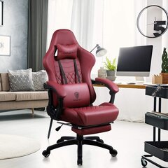 Žaidimų kėdė Dowinx, raudona kaina ir informacija | Biuro kėdės | pigu.lt