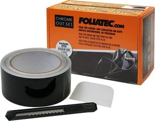 Foliatec Chrome Out Set, Black Glossy цена и информация | Автопринадлежности | pigu.lt