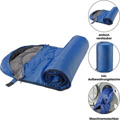 Miegmaišis Aqua-Textil, viengulis, mėlynas kaina ir informacija | Miegmaišiai | pigu.lt