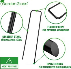 Tvirtinimo smaigaliai Garden Gloss®, 50 vnt. kaina ir informacija | Sodo įrankiai | pigu.lt