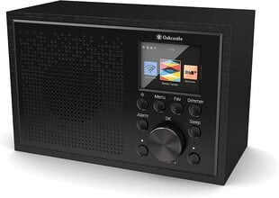 Oakcastle IR100 Интернет -радио | WLAN Radio с Bluetooth, Spotify Connect, Double Targe Clock, Line-In, управление приложением и цвет цвета цена и информация | Радиоприемники и будильники | pigu.lt