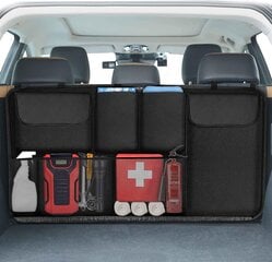 Automobilio bagažinės tvarkyklė EZILIF bagažinės krepšys su elastinėmis sagtimis, suderinami su odine sėdyne kaina ir informacija | Auto reikmenys | pigu.lt