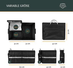 Bagažinės krepšys su aušinimu Tschandl, 78l kaina ir informacija | Krepšiai, telefonų laikikliai | pigu.lt