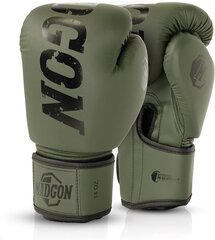 Перчатки для кикбоксинга Madgon Boxing, зеленые цена и информация | Боевые искусства | pigu.lt