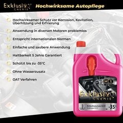 Išskirtinė chemija Nauja 5 litrai G12+ vėsesnė šalčio apsauga 5 metus iki –35 ° | Atvėsinto skysčio automobilis | G12 aušinimo skysčio automobilis | Paruošta naudoti | Tvirta variklio dalių apsauga kaina ir informacija | Langų ir aušinimo skysčiai | pigu.lt