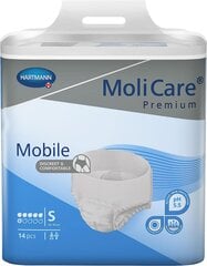 Molicare® Premium Mobile 6 Tropfen Gr. Небольшой Unitcount 14 B08B8WLBGF цена и информация | Средства гигиены для мам | pigu.lt