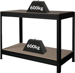 Darbo stalas HXBXT, 870 x 1200 x 600 mm kaina ir informacija | Mechaniniai įrankiai | pigu.lt