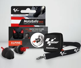 Moto ausinės Alpine MotoSafe Race Earplugs Official MotoGP kaina ir informacija | Moto pirštinės, apsaugos | pigu.lt