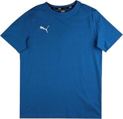 Футболка Puma Jungen Teamgoal 23 Casuals Tee Jr, Electric Blue Lemonade, 140 цена и информация | Футбольная форма и другие товары | pigu.lt