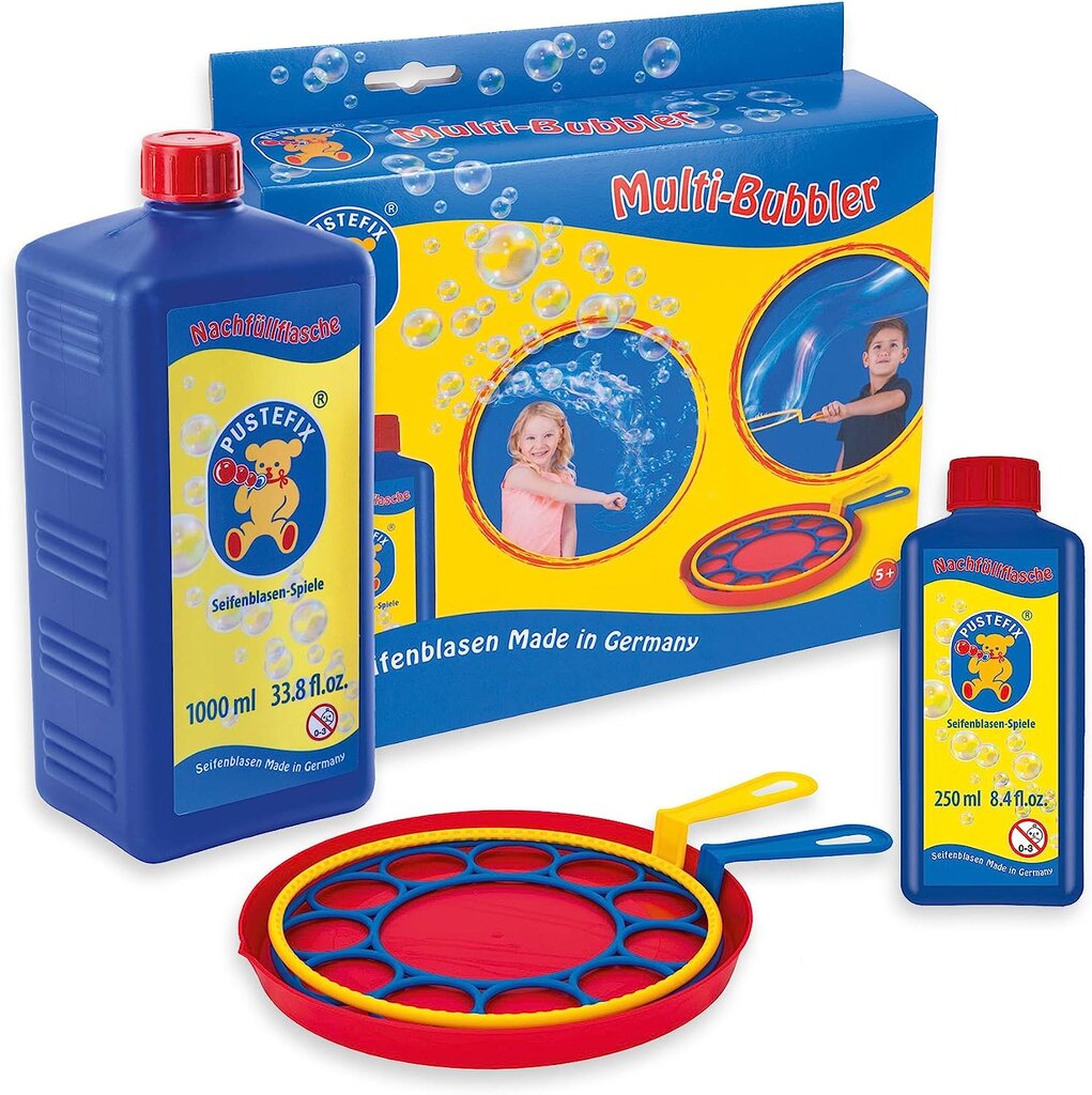 Muilo burbulų rinkinys Pustefix, 1 l kaina ir informacija | Vandens, smėlio ir paplūdimio žaislai | pigu.lt