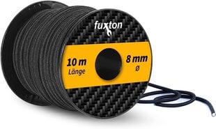 Guminė virvė Fuxton, 8 mm, 10 m kaina ir informacija | Sodo įrankiai | pigu.lt