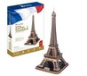 3D dėlionė CubicFun Eifelio bokštas цена и информация | Dėlionės (puzzle) | pigu.lt