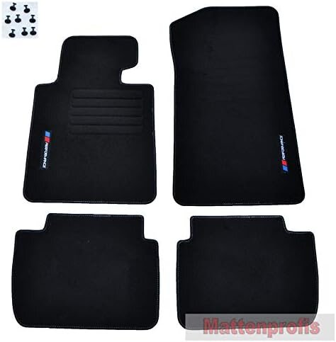 MattenProfis Velours Logo Pb Performance Mats для BMW 3 Series E46  Limousine Coupe Touring от BJ.1998-2006 цена