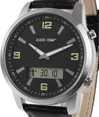 Zeit-Bar Radio The Birstwatch Мужчины, с датой и днем ​​в будние дни, Spectwatch B08TGW2LJF цена и информация | Мужские часы | pigu.lt