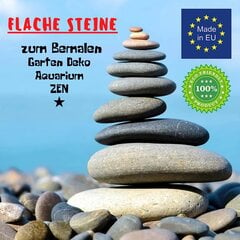 Velles Большие камни для покраски плоские камни мандалы. цена и информация | Мульча, декоративный щебень | pigu.lt