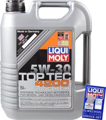 QR dalys 69376971 filtrų rinkinys patikrinimo paketas 5 litro „Liqui Moly“ variklio alyvos viršus kaina ir informacija | Auto reikmenys | pigu.lt