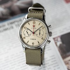 Мужские часы Seagull 1963 ST1901 Chronograph цена и информация | Мужские часы | pigu.lt