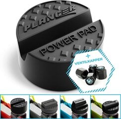 Резиновая площадка Planger® Jack + 4 клапана - Power Pad - для маневрирования тележки - защищает ваш автомобиль и внедорожник цена и информация | Автопринадлежности | pigu.lt