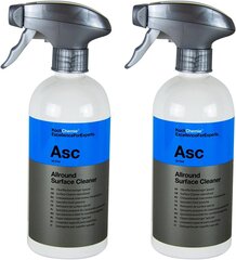 Koch Chemistry 2x Asc Allround Surface Cleaner Special Special Cleaner 500 мл цена и информация | Автохимия | pigu.lt