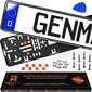 GenMag® 2x valstybinio numerio laikiklis kaina ir informacija | Auto reikmenys | pigu.lt