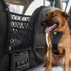 MICTUNING Universal Auto Back Seats Network, сеть защиты организаторов, барьер для собак цена и информация | Автомобильные чехлы, аксессуары | pigu.lt